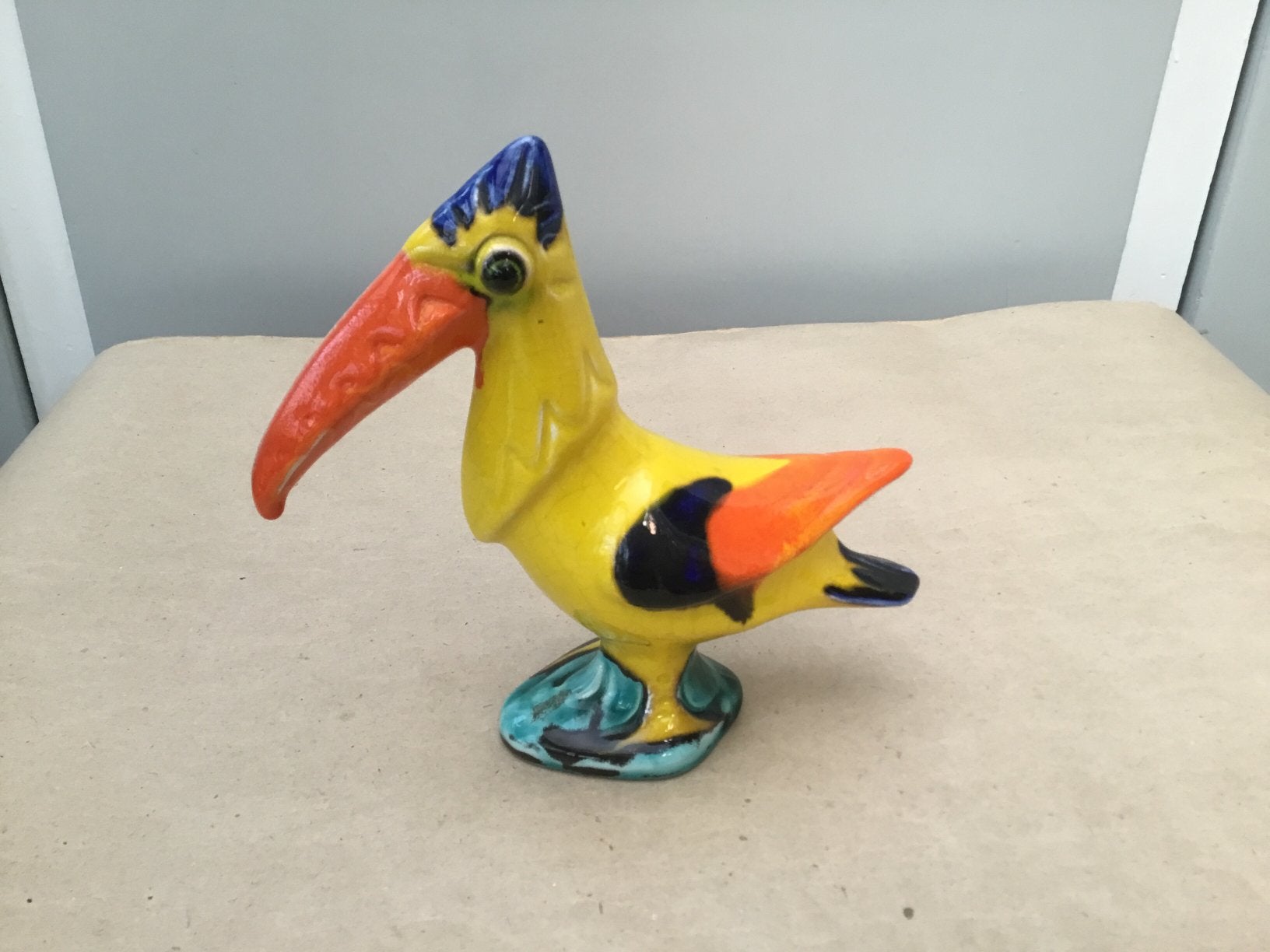 Figurine céramique vintage en forme de toucan de Cortendorf, Enlèvement ou Envoi