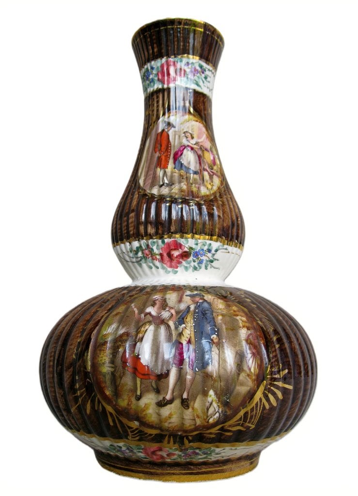 Aparte vintage vaas H. Bequet., Enlèvement