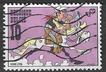 Belgique 1990 - Yvert/OBP 2390 - Philatélie pour la jeu (ST), Envoi, Affranchi, Oblitéré, Enfants