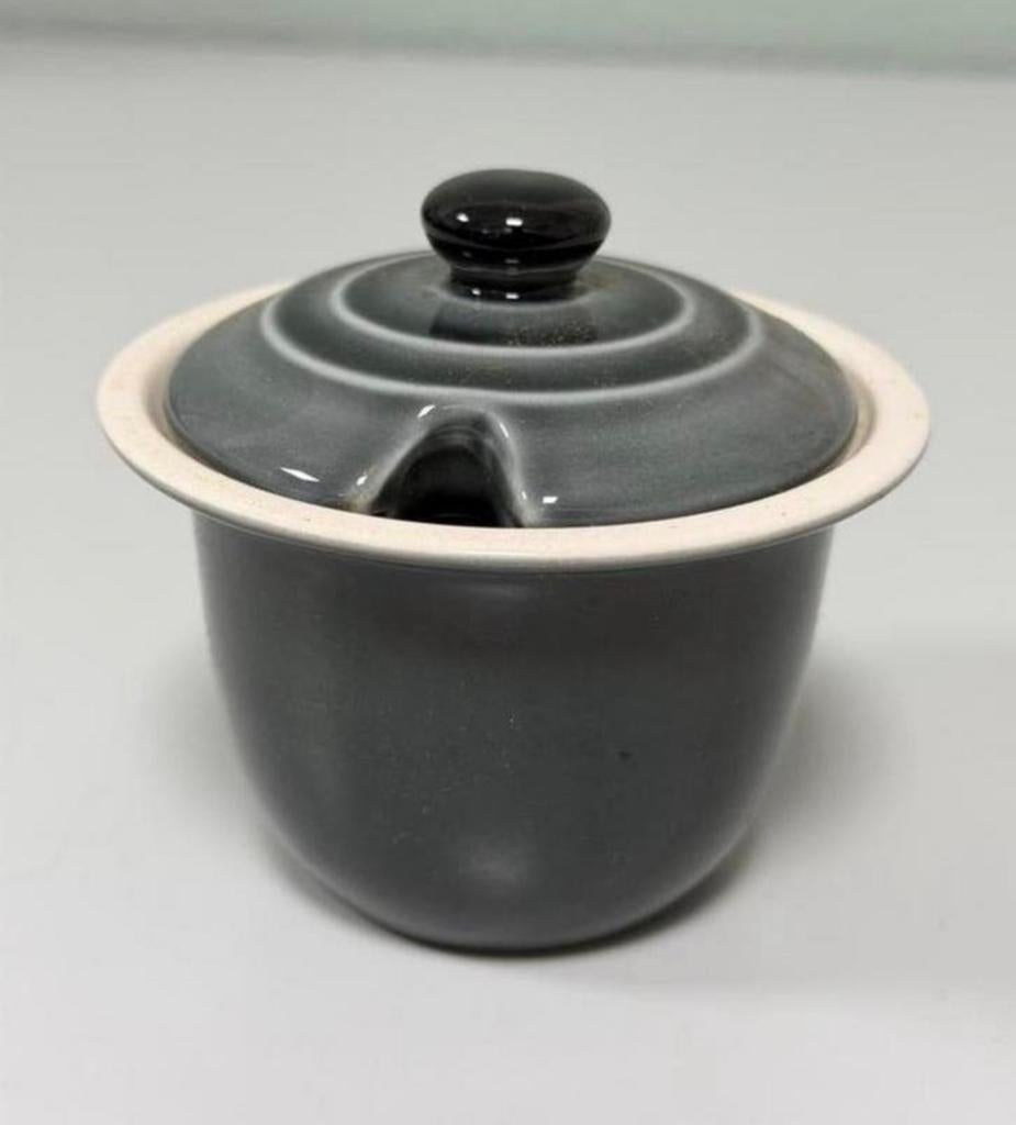 Bocal en céramique vintage, glaçure, confiture sucre, pot, Enlèvement ou Envoi