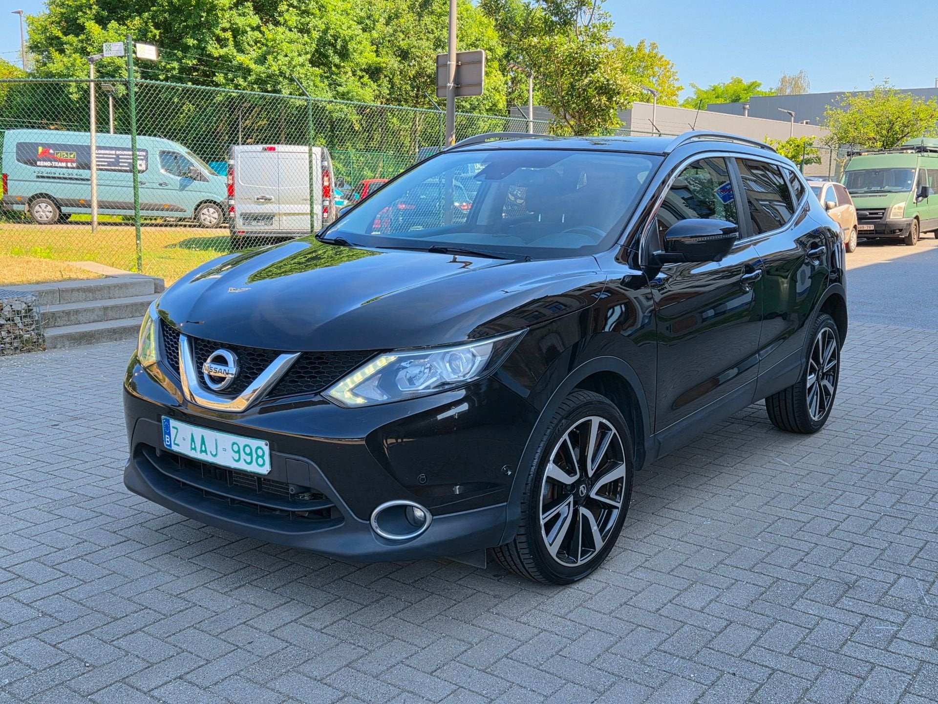 Nissan Qashqai, Auto's, Nissan, Monovolume, Gebruikt, Euro 6, Zwart