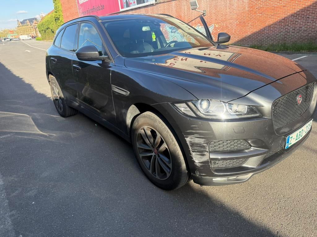 F pace 2017 pour export, Argent ou Gris, Achat, Euro 6, Noir