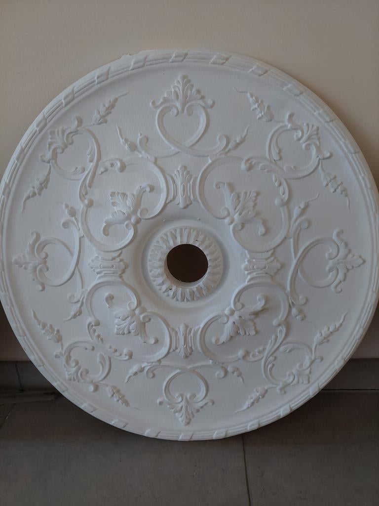 Rosace de plafond en chaux, Enlèvement ou Envoi, Synthétique