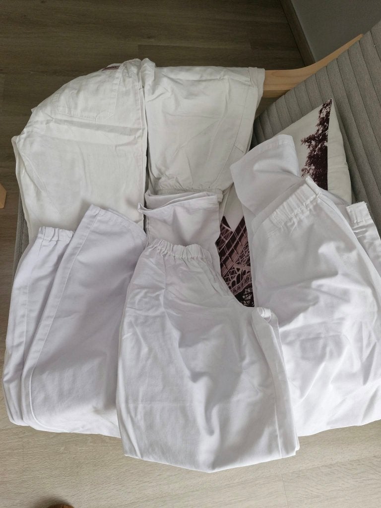 Lot Pantalons médicaux / paramédicaux blancs – Taille : SX/S, Enlèvement, Comme neuf