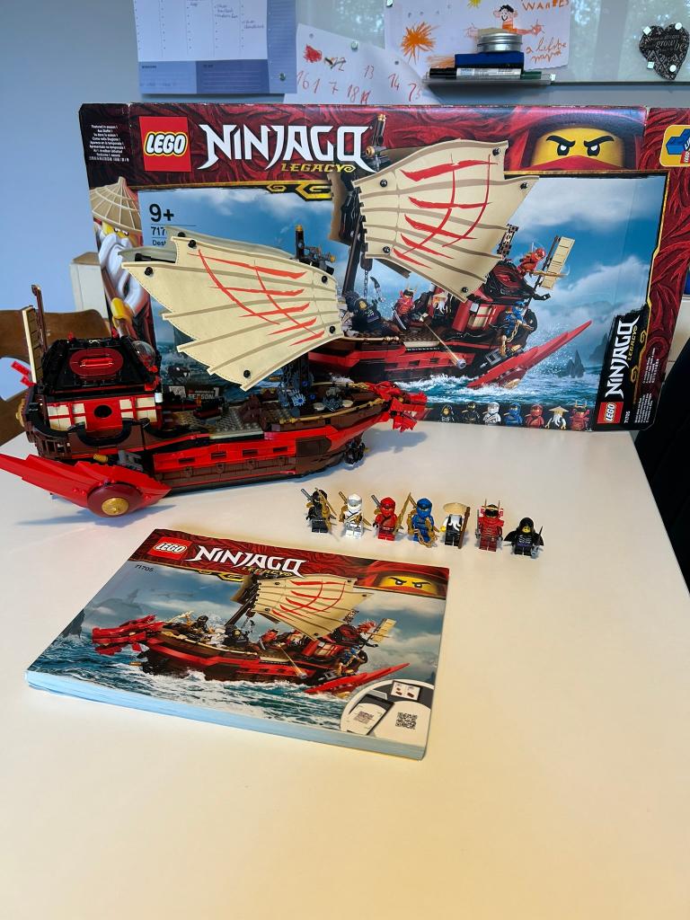 Lego 71705 Destiny's Bounty Ninjago, Enlèvement ou Envoi, Lego, Ensemble complet, Utilisé