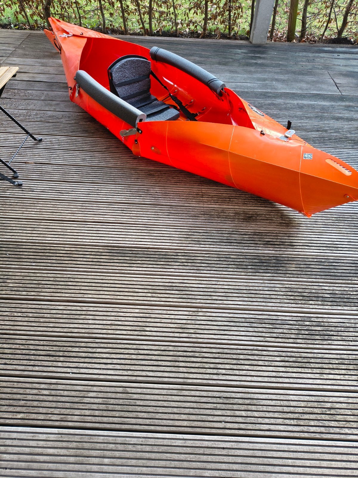 kayak pliable, Kayak, Une personne, Enlèvement, Utilisé