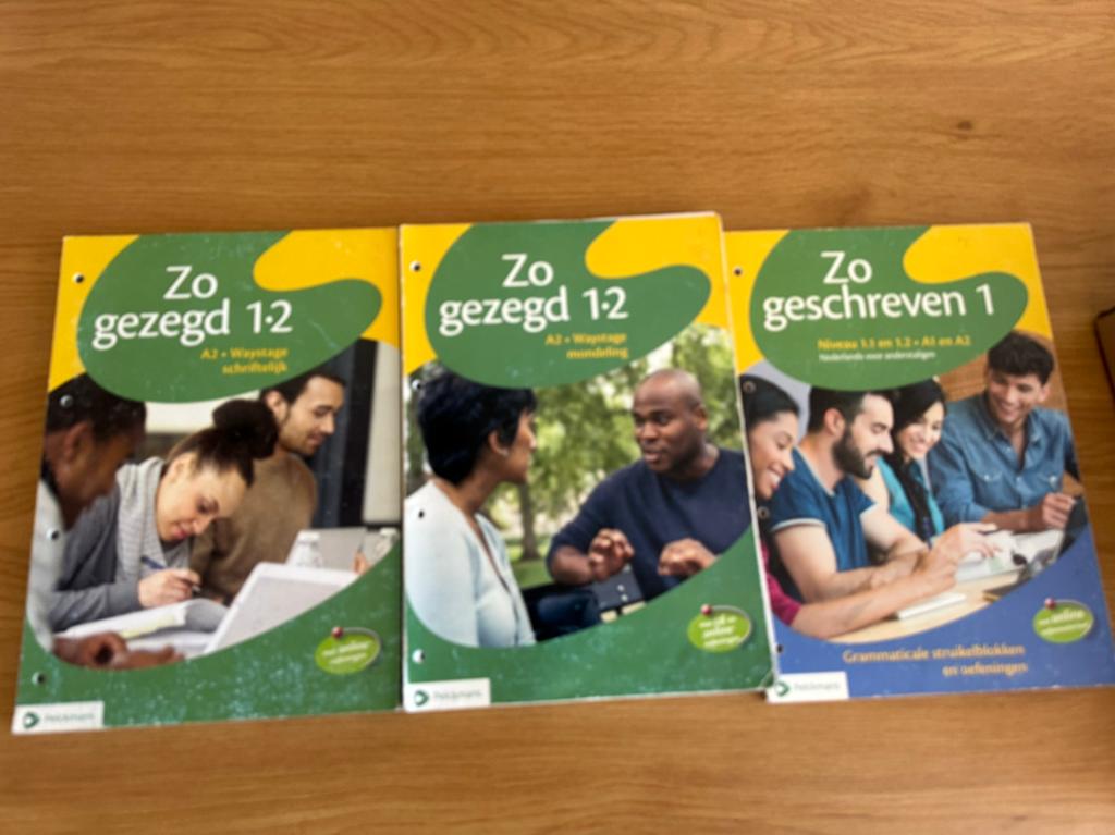 Set NT2 Boeken Nederlands 1.2, Boeken, Ophalen of Verzenden, Nederlands
