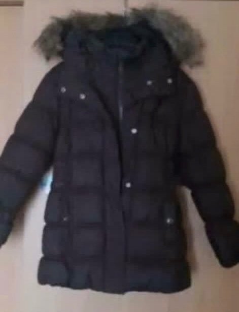 Bruine jas maat 128, Kinderen en Baby's, Kinderkleding | Maat 128, Verzenden, C&A, Meisje, Jas