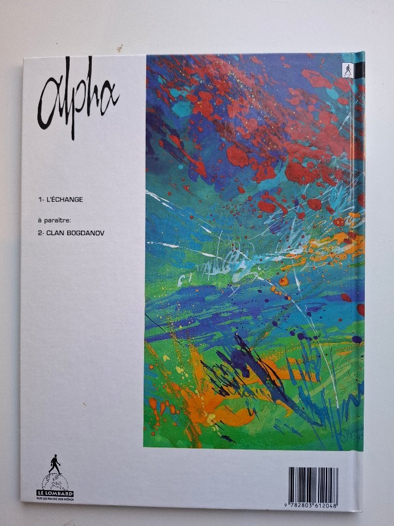 ALPHA TOME 1 "L'ECHANGE" JIGOUNOV" EO 1996, Livres, Une BD, Enlèvement ou Envoi, Comme neuf