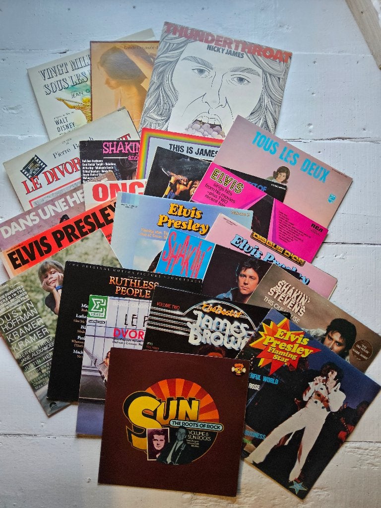 VINYLES 33t rock, musique de films, soul, pop, français, Enlèvement ou Envoi, Utilisé, LP