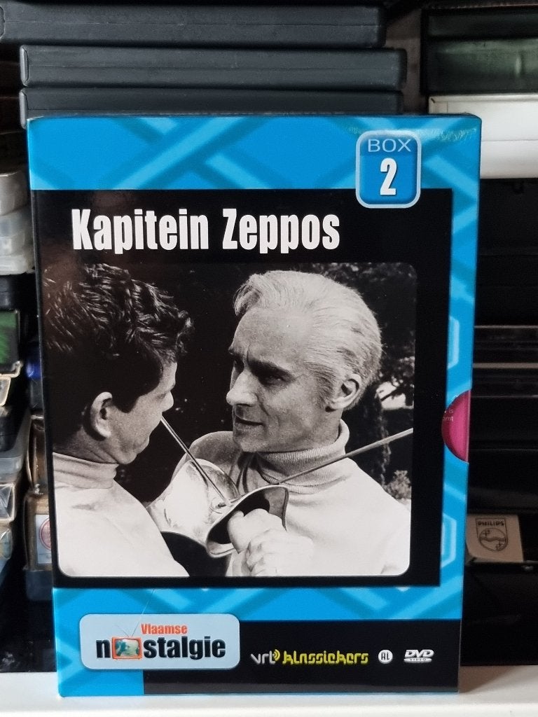Kapitein Zeppos, Compleet seizoe 1+2+3, Senne Rouffaer, Enlèvement ou Envoi, Comme neuf, Néerlandais