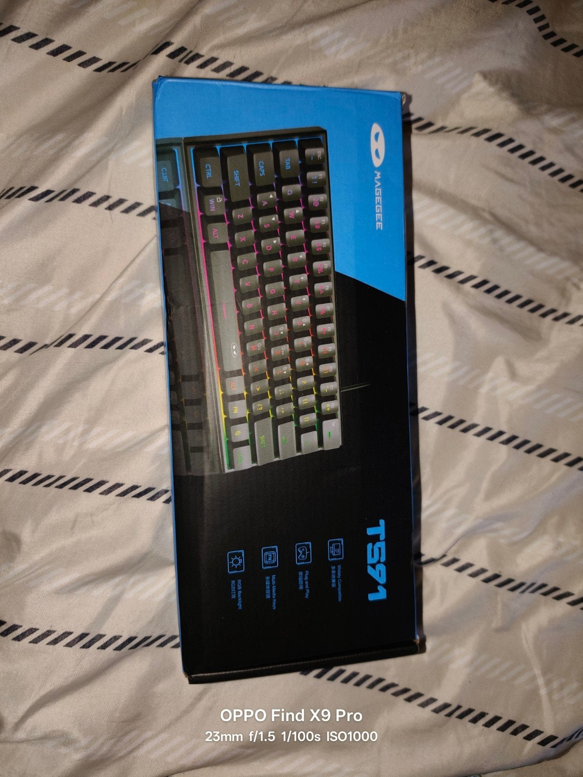 MagGee TS91, Clavier gamer, Enlèvement, Filaire, Magegee