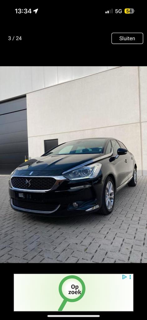 Citroën ds5, Autos, DS, Cuir, Euro 6, Entretenue par le concessionnaire, 5 portes