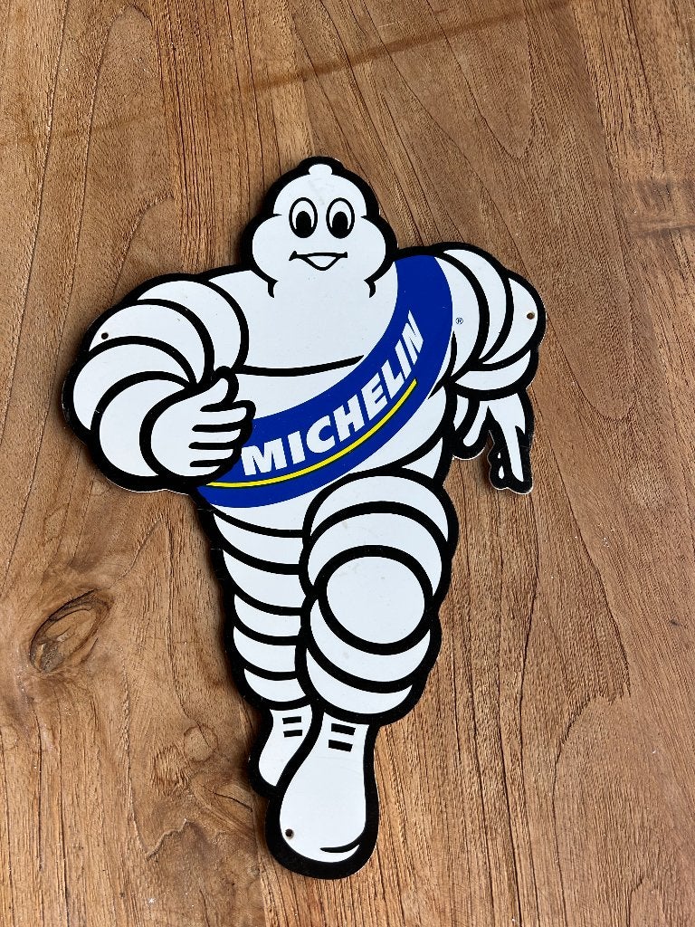 Bordje Michelin, Ophalen of Verzenden, Zo goed als nieuw, Reclamebord