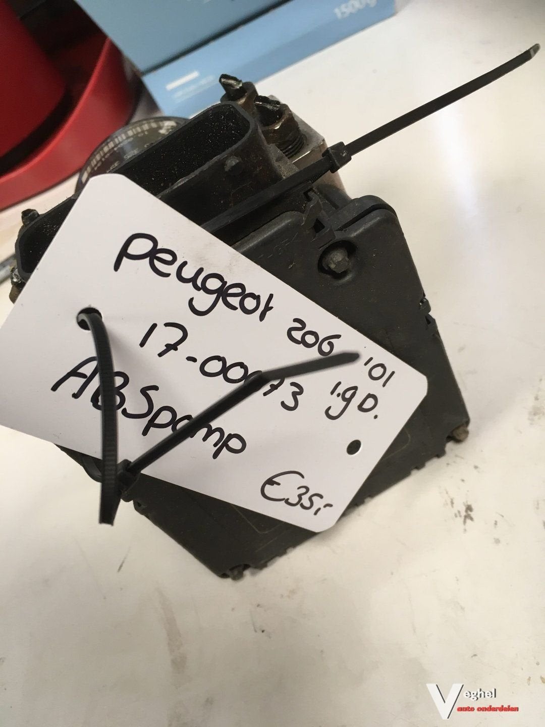 peugeot 206 1.9 D '01 abs pomp, -, Utilisé, -, -