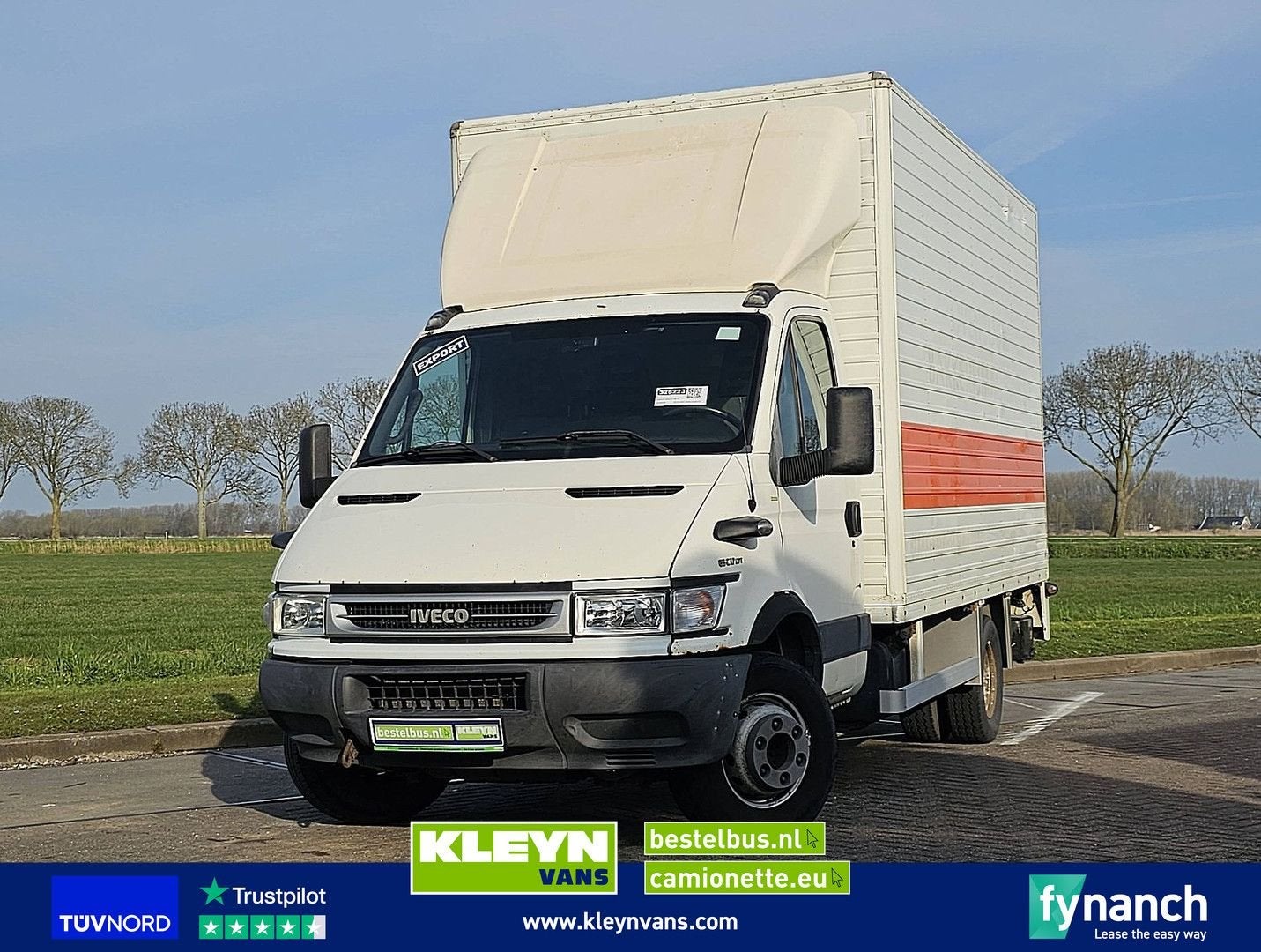 Iveco DAILY 65 C 17 3.0 ltr laadklep, Auto's, Bestelwagens en Lichte vracht, Iveco, Wit, Bedrijf, Te koop