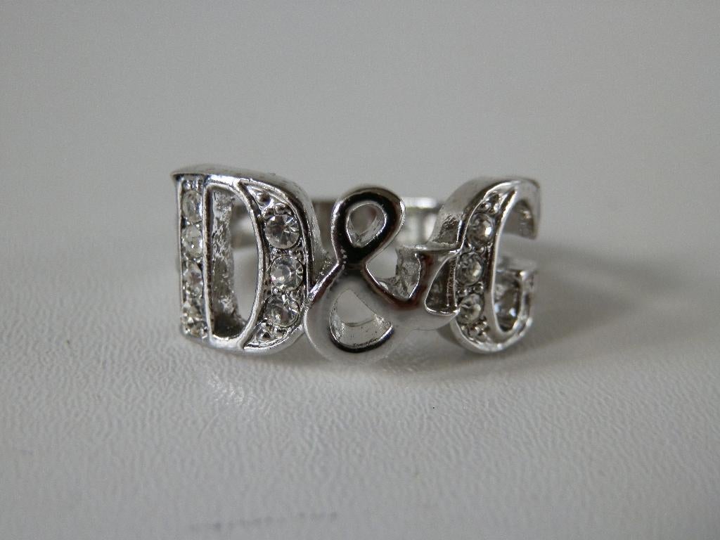 D&G ring., Bijoux, Sacs & Beauté, Bagues, Enlèvement ou Envoi, 18 à 19, Femme ou Homme, Comme neuf