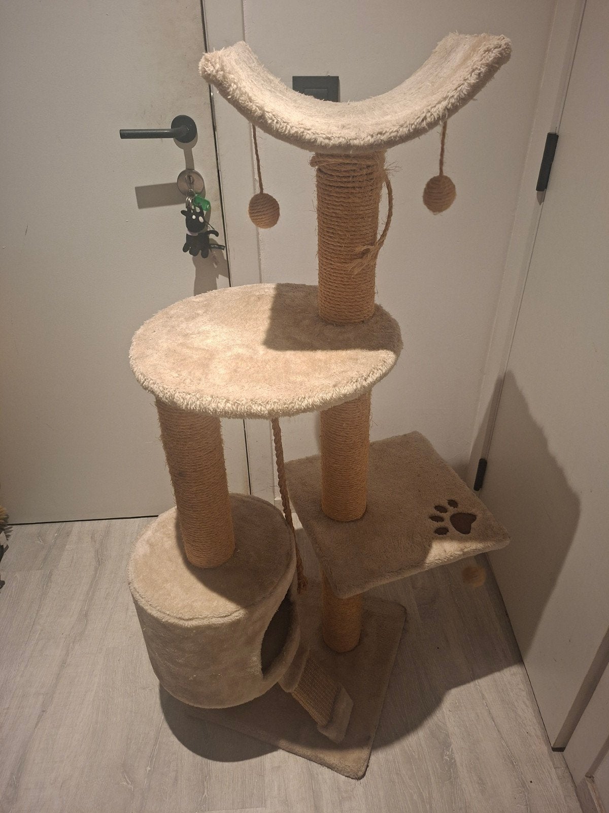 krabpaal 120cm, Ophalen, Gebruikt, Krabpaal