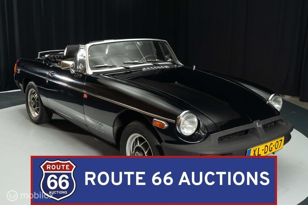 MG MGB Limited Edition | 1980 | Route 66 Auctions, Zwart, Bedrijf, Handgeschakeld, Overige carrosserie