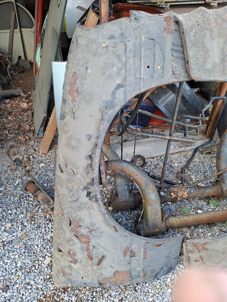 Opel rekord e spatborden, Auto-onderdelen, Ophalen, Gebruikt, Voor, Oldtimer onderdelen