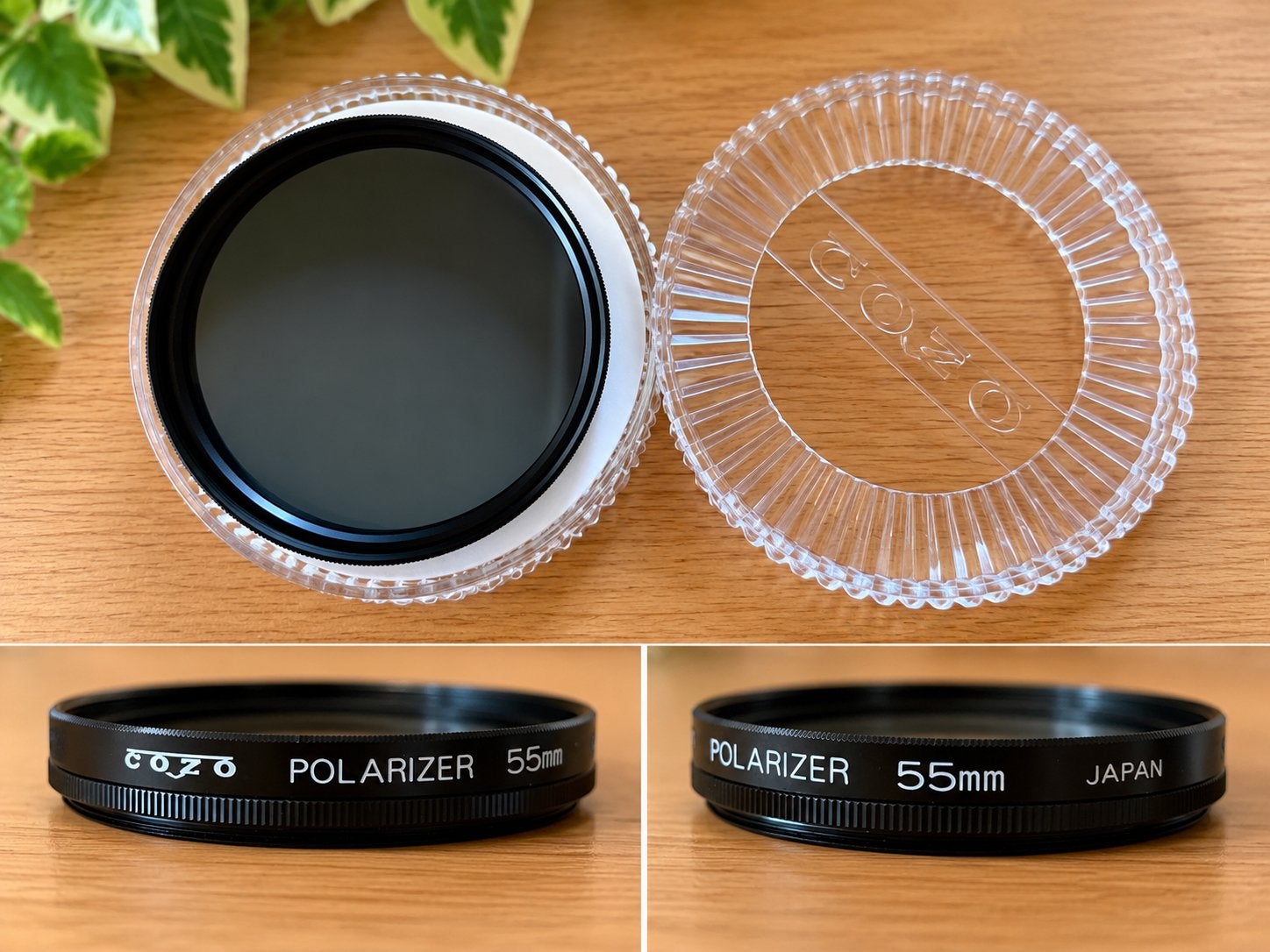 55 mm COZO polarisatiefilter, Ophalen, Zo goed als nieuw, Polarisatiefilter