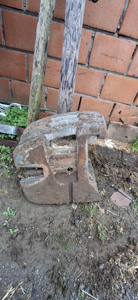 Claas frontgewicht, Zakelijke goederen, Ophalen