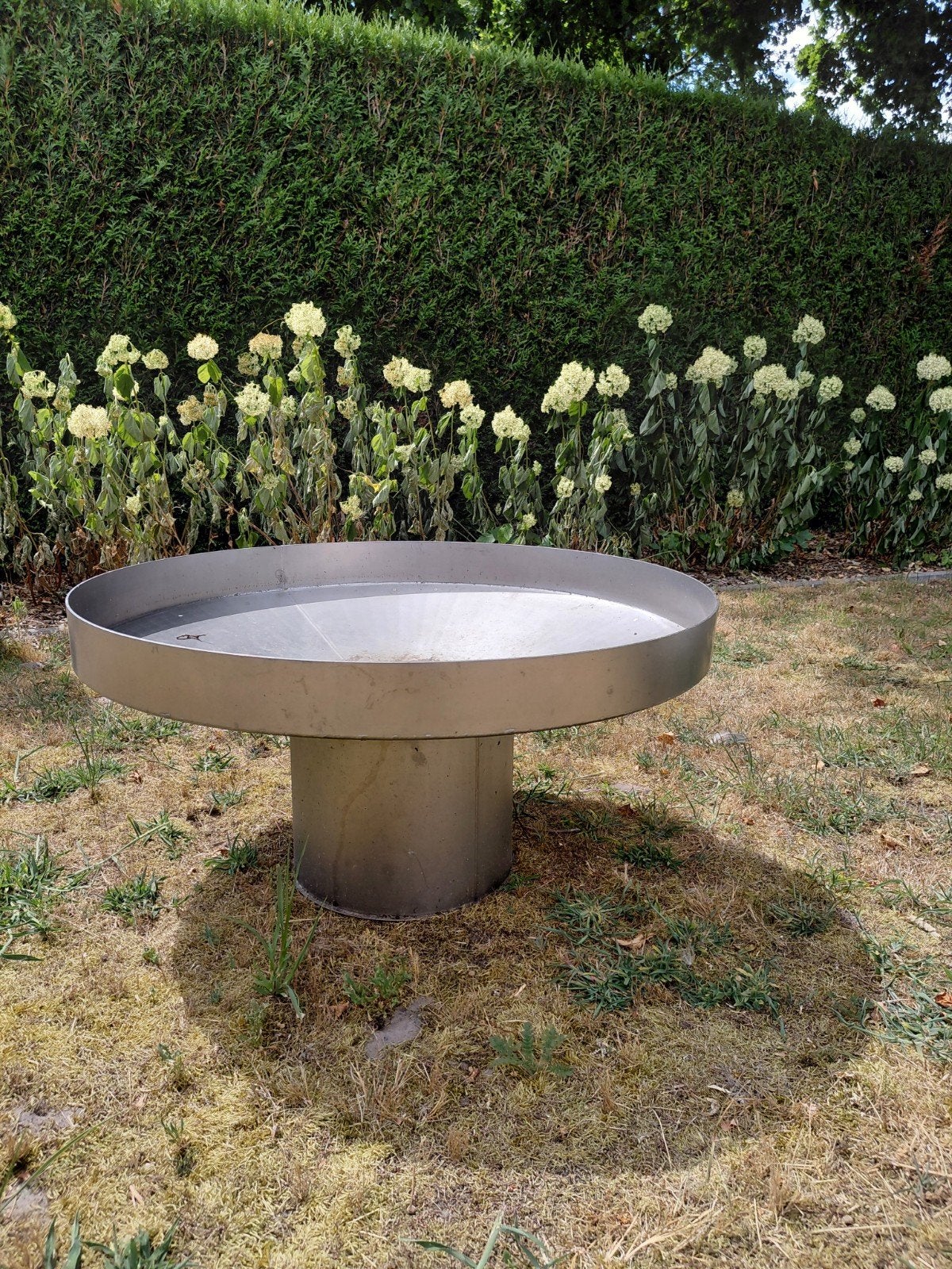 Inox vuurschaal, Enlèvement