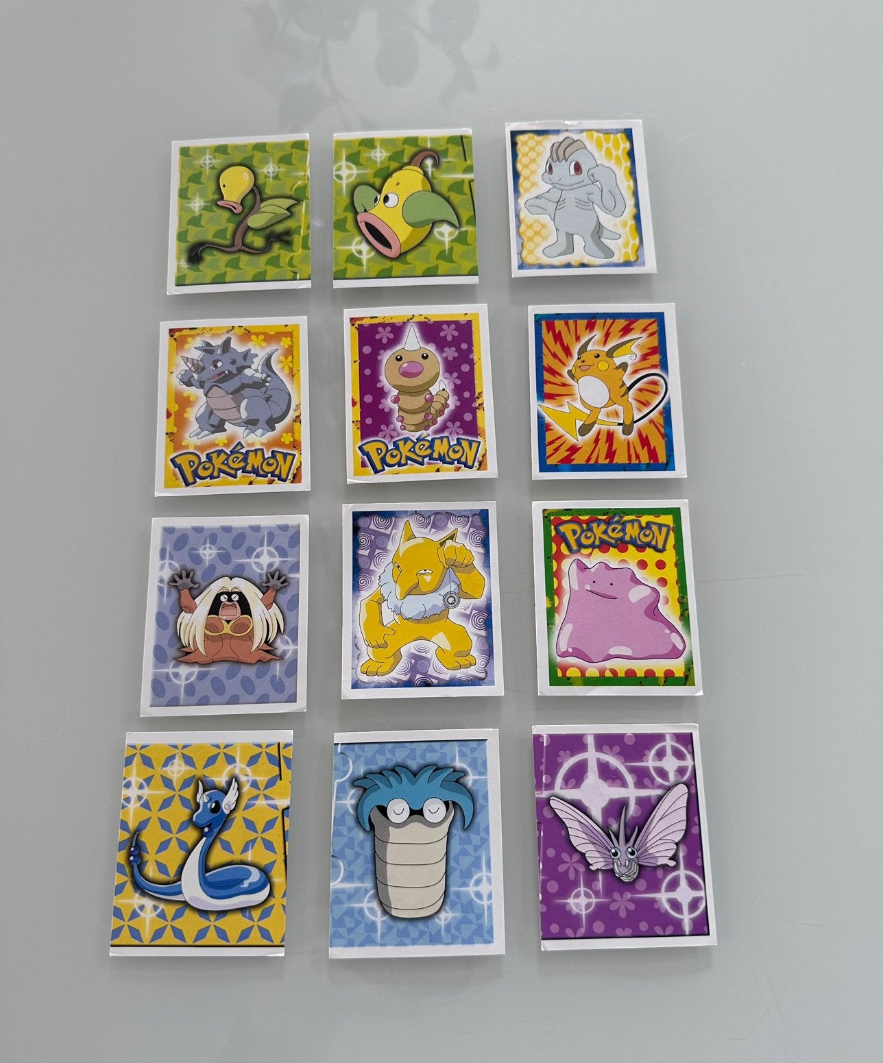 Autocollants vintage  Pokémon Merlin de 1999, Enlèvement, Comme neuf