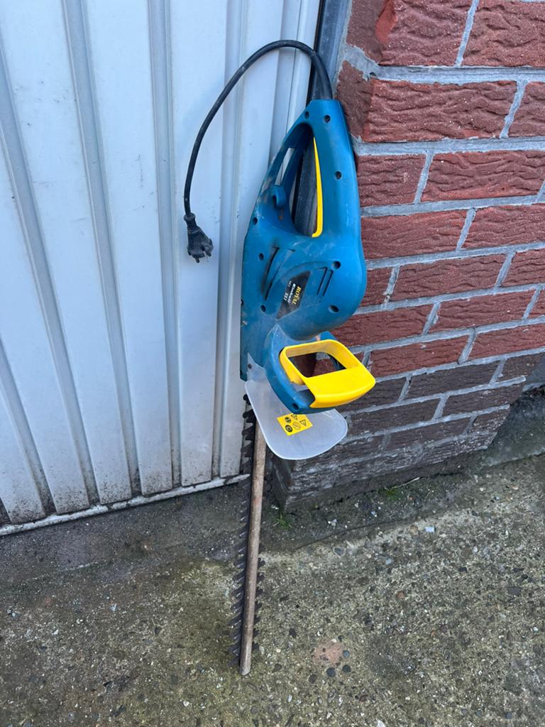 Haagschaar elektrisch, Tuin en Terras, Ophalen, Elektrisch