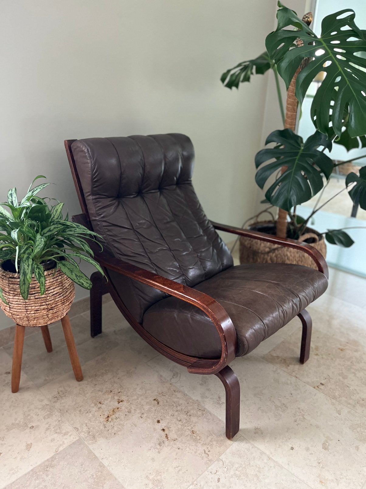 Ingmar Relling design voor Westnofa, Ophalen, Gebruikt, Leer, Design, scandinavisch