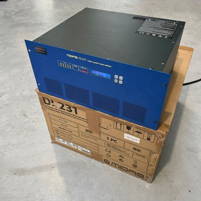 Midas DL231, Audio, Tv en Foto, Professionele apparaten, Ophalen of Verzenden, Gebruikt, Audio