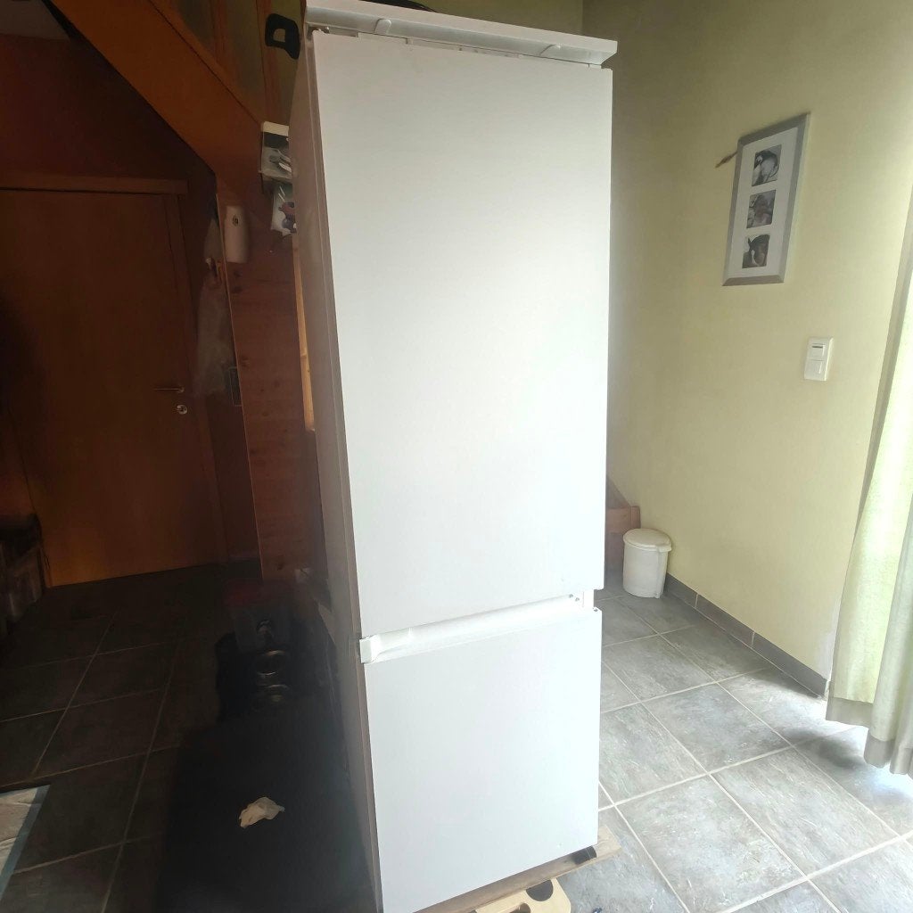 Inbouwkoelkast Whirpool, Ophalen, Gebruikt, Minder dan 60 cm, 160 cm of meer
