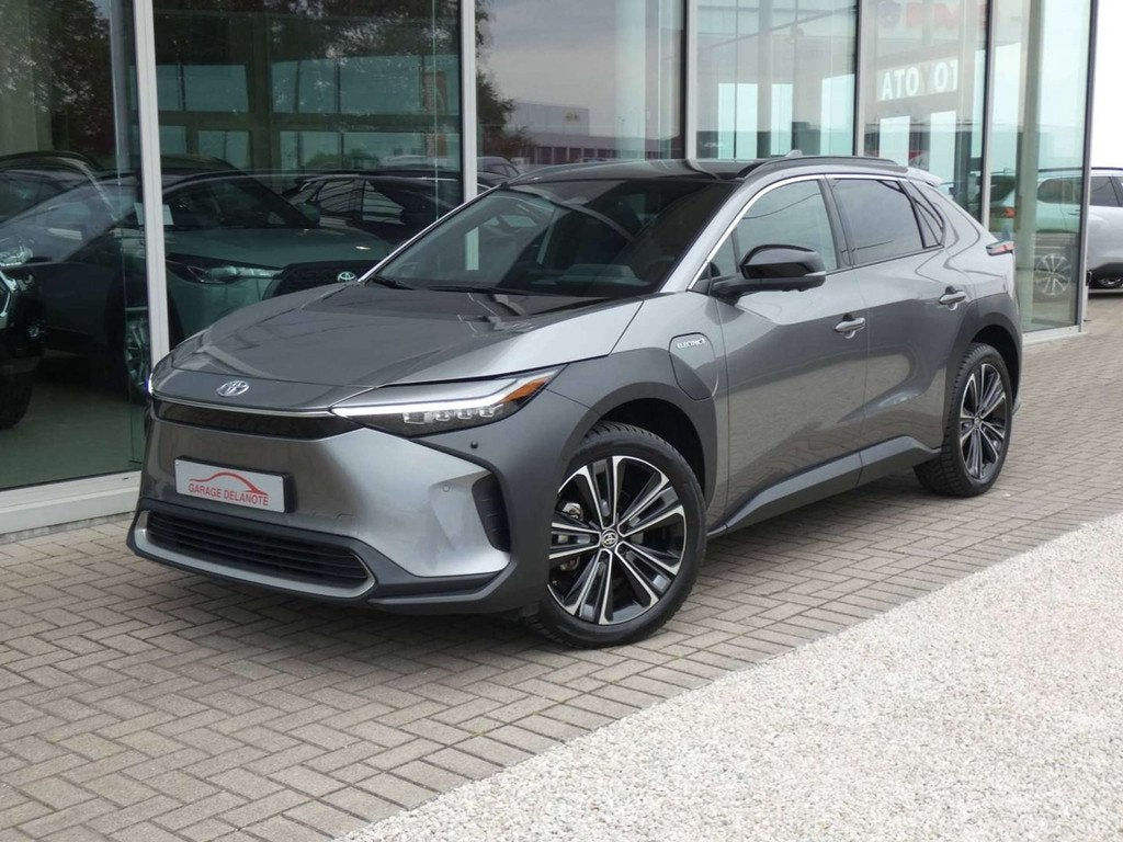 Toyota Bz4x AWD PREMIUM +Trekhaak +Pano dak +LEDER +JBL +360, Cuir, Achat, Entreprise, Noir