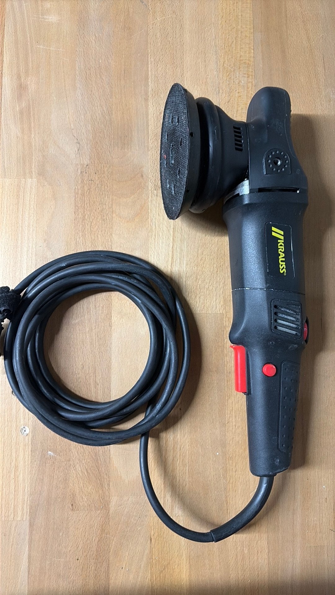 Krauss Shinemaster S15, Doe-het-zelf en Bouw, Gereedschap | Schuurmachines, Ophalen, Zo goed als nieuw
