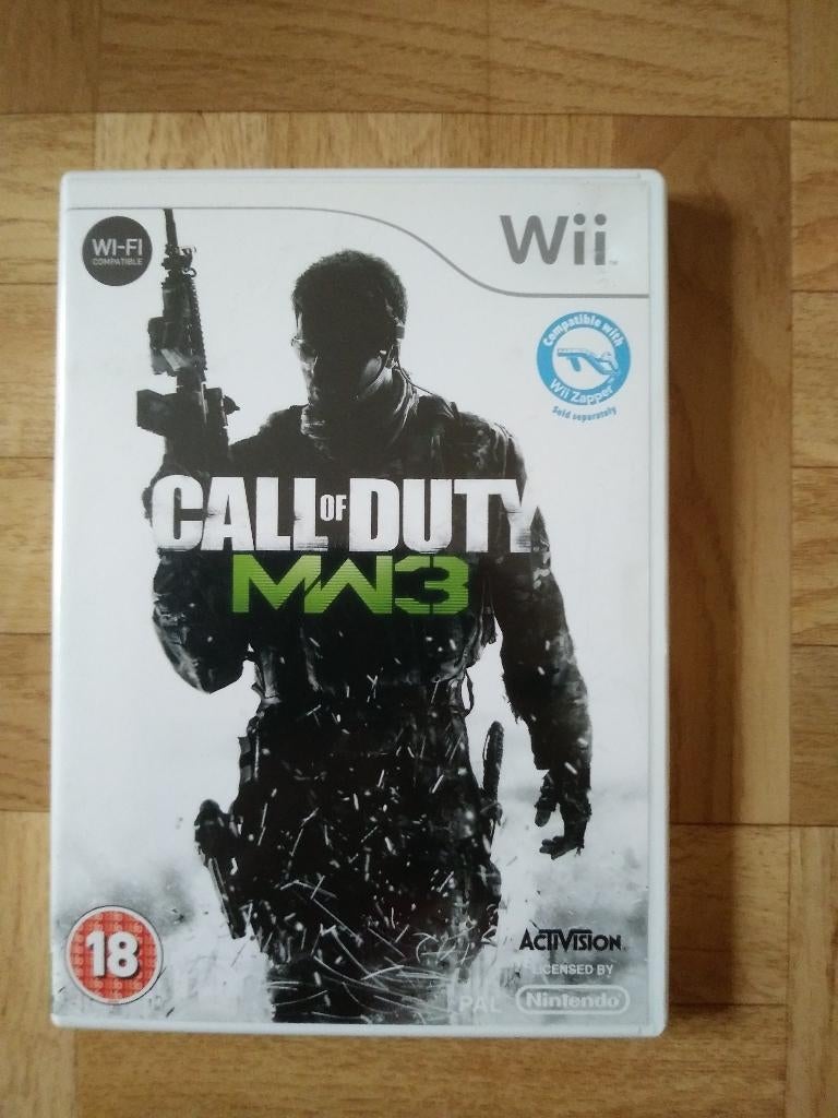 Call of Duty Modern Warfare 3 of MW3, spel voor Wii of Wii U, Vanaf 18 jaar, Shooter, 1 speler, Ophalen of Verzenden