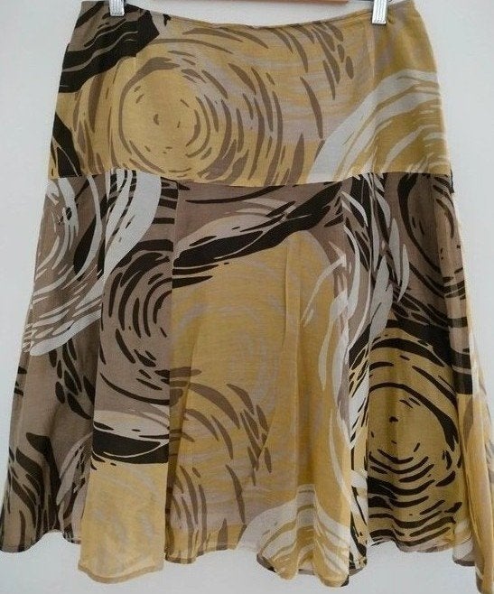 Prachtige rok Atmos Fashion maat: 38/40, Kleding | Dames, Maat 38/40 (M), Bruin, Atmos fashion, Ophalen of Verzenden