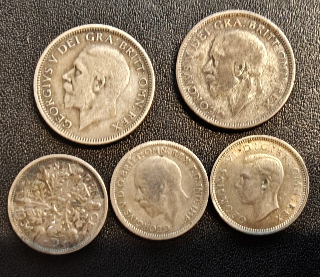 Lot de pièces anglaises, Enlèvement, Monnaie