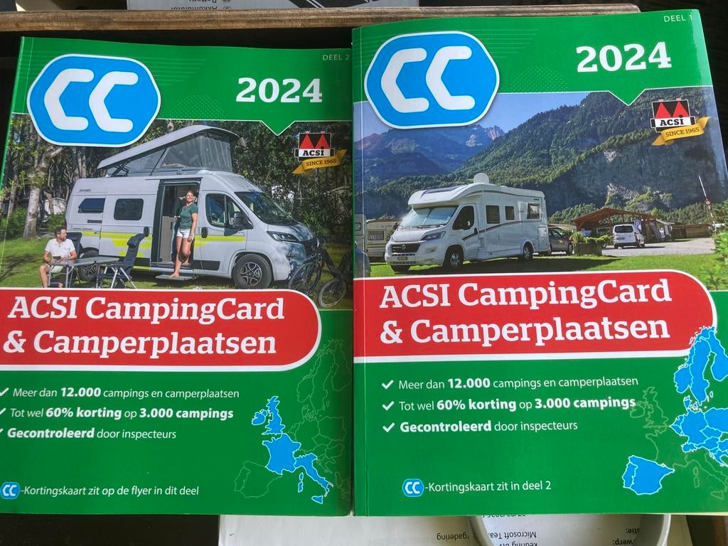 Camperplaatsen/ Campeerplaatsen/ ACSI, Vakantie