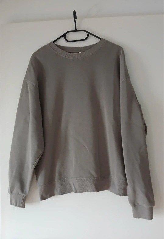 Maat S Grijs bruine sweater Pull&Bear, Ophalen, Zo goed als nieuw, Grijs, Maat 36 (S)