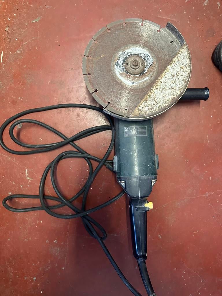 Metabo slijpmachine, Doe-het-zelf en Bouw, Ophalen, Gebruikt, Haakse handslijpmachine