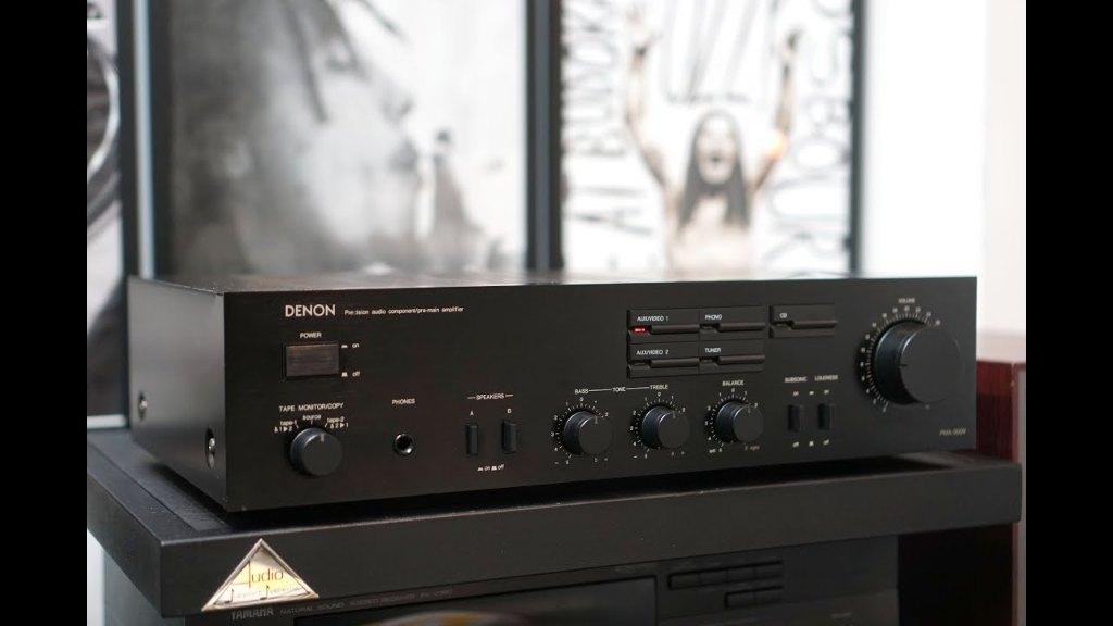 Denon pma 300v vintage stereoversterker, Audio, Tv en Foto, Versterkers en Ontvangers, Ophalen, Niet werkend, Stereo, Denon