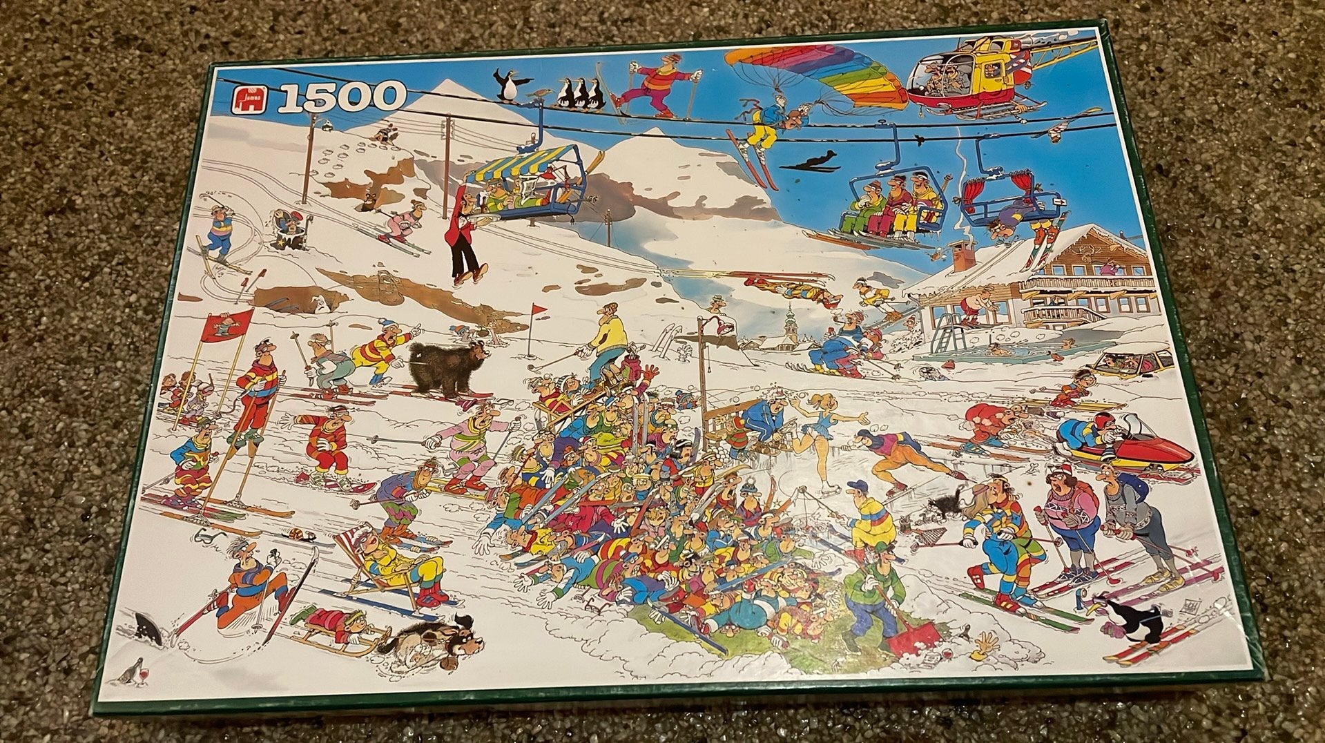 Puzzel Jan Van Haasteren, Enlèvement ou Envoi, 500 à 1500 pièces, Utilisé, Puzzle