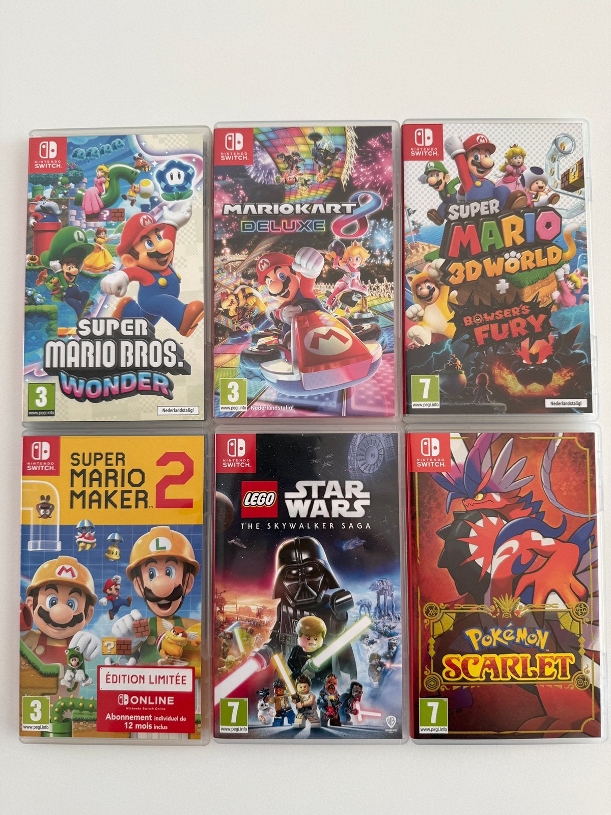 Diverse Nintendo Switch topgames, Enlèvement ou Envoi, Comme neuf, Online