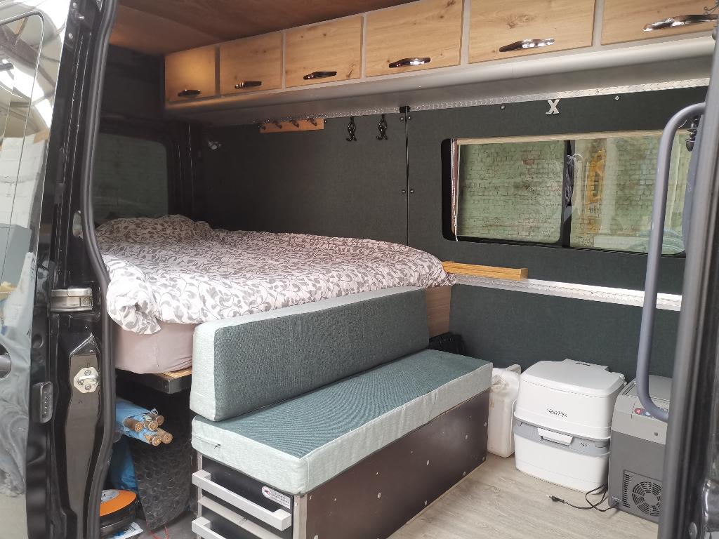 Camper mercedes sprinter, Chemisch toilet, Standaard zit, Raamblindering, Tot en met 2