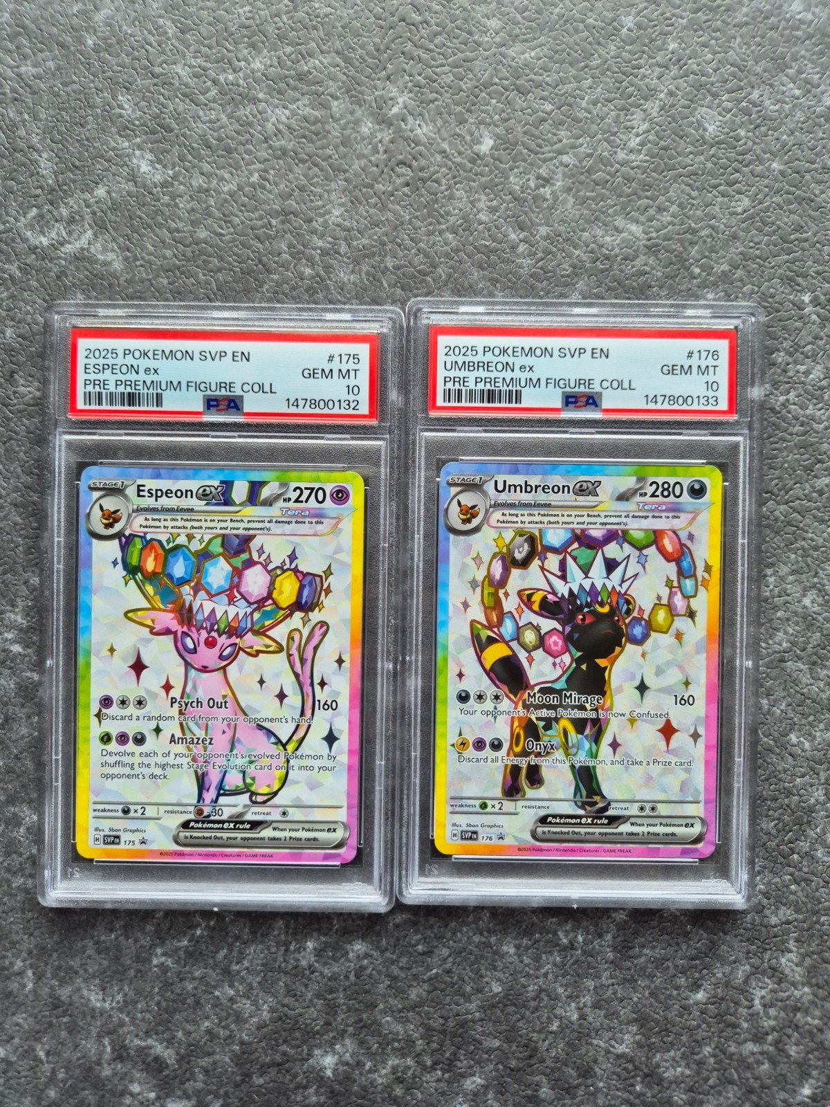 Espeon 175 & umbreon 176 psa 10 promos, Ophalen of Verzenden