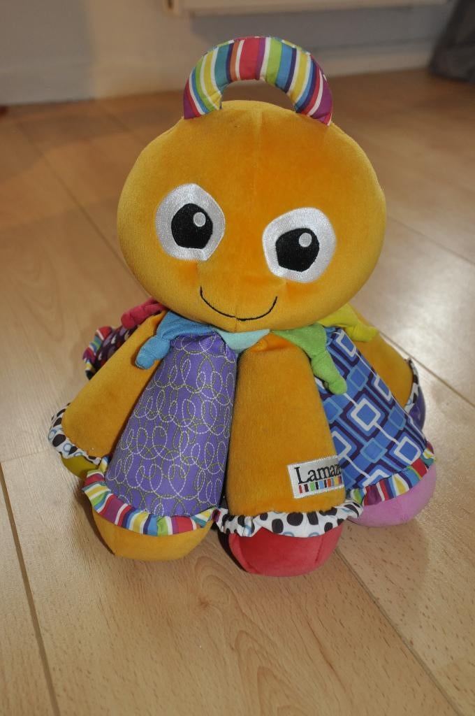 Lamaze octotunes pieuvre 35cm multi activités, Enlèvement ou Envoi, Comme neuf, Découverte, Sonore