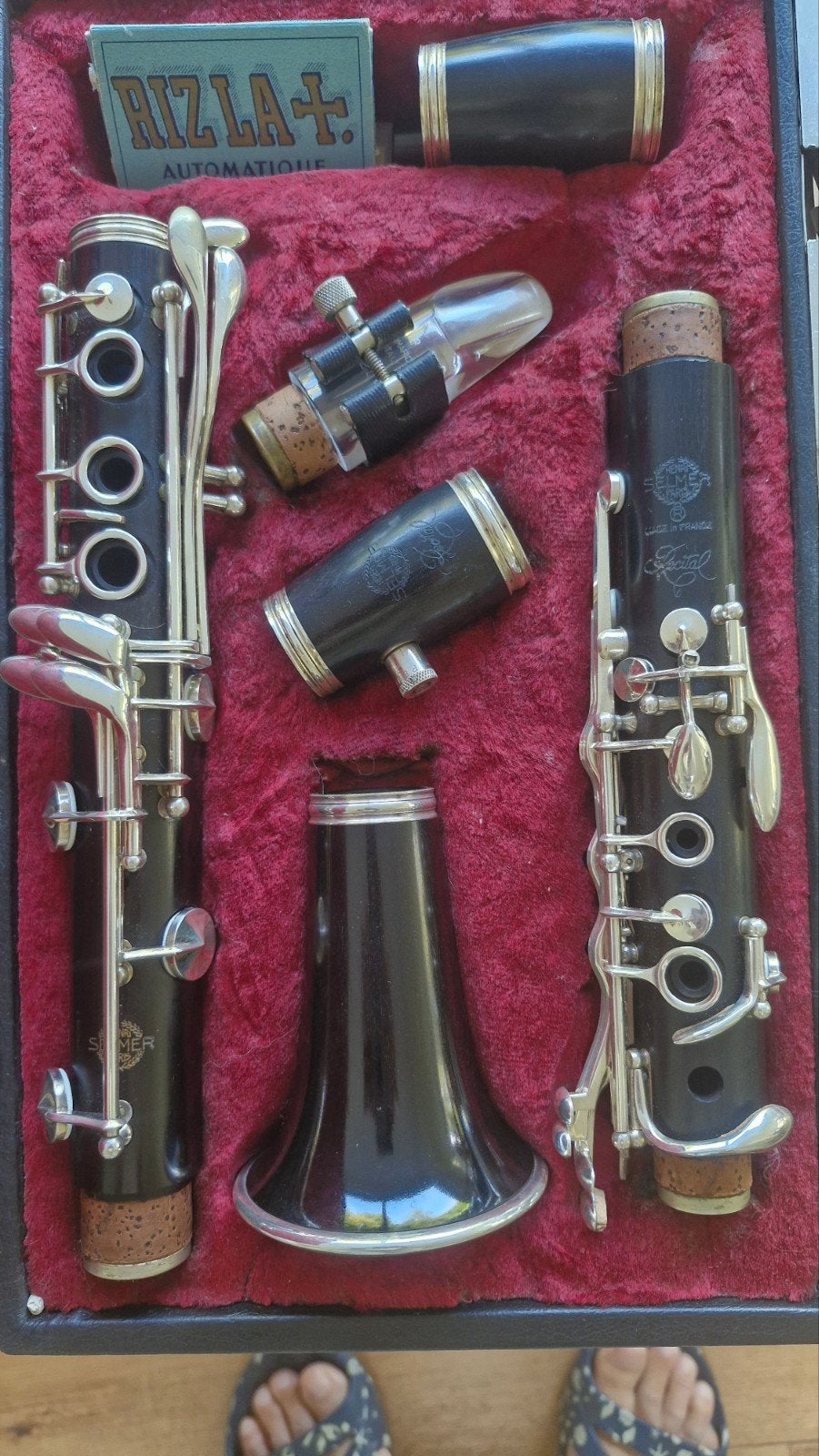 clarinette selmer récital, Musique & Instruments, Clarinette en si bémol, Utilisé, Bois, Enlèvement
