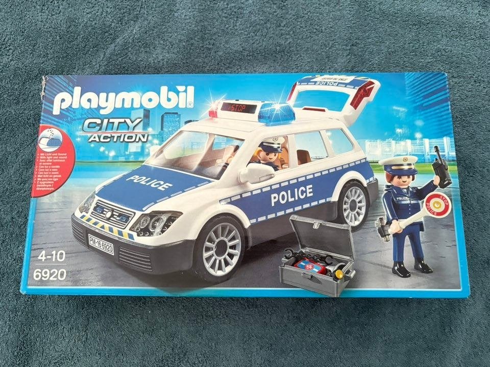 Lot Playmobil City Action 6920 & 6924, Enlèvement, Utilisé