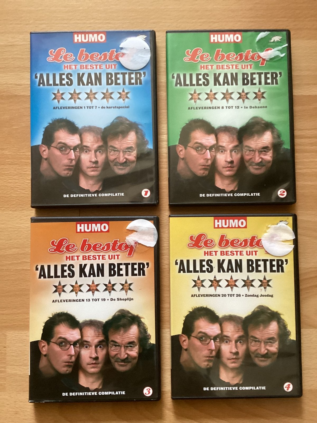 Dvd’s Alles kan beter, Cd's en Dvd's, Ophalen of Verzenden, Nederlands, Komedie