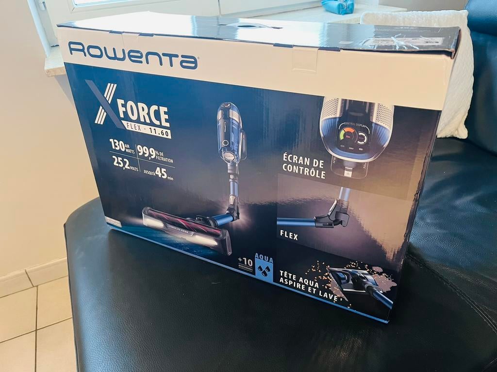 Nieuw! Rowenta X-Force Flex 11.60 Aqua RH9890 2-in-1, Enlèvement ou Envoi, Neuf